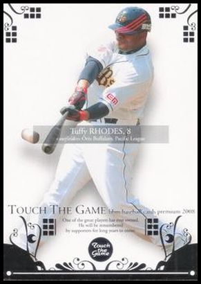 2008 BBM Touch The Game 053 Tuffy Rhodes